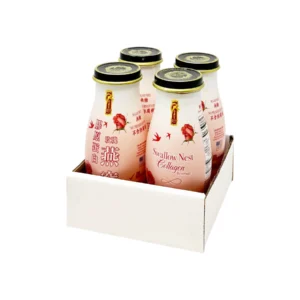 Premium Swallow Bird's Nest Collagen Drink - Rose - 4 or 12 Bottles x 240ml (8 oz.)