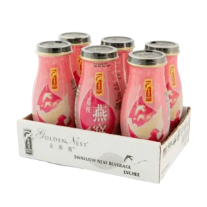 Premium Bird's Nest Drink - Lychee - 6 or 12 Bottles x 240ml (8 oz.)