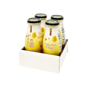 Premium Swallow Bird's Nest Collagen Drink - Chrysanthemum - 4 or 12 Bottles x 240ml (8 oz.)
