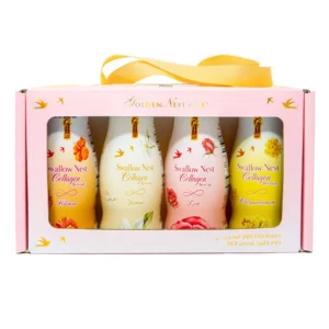 Premium Swallow Bird’s Nest Collagen - Limited Edition 4-Flavor Variety Pack (240 mL/ 8 oz each)