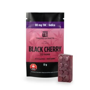 Black Cherry Indica Zzz Bombs – Twisted Extracts