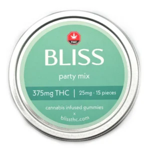 BLISS Edibles 375mg THC Party Mix